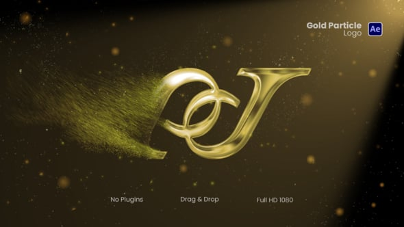 Particle Gold Logo Reveal（582493）-技能树